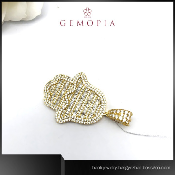 Fashion Jewelry 18K Gold Plated Silver Pendant